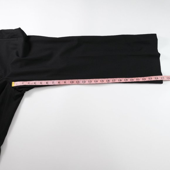 Banana Republic Jackson Fit Pants Womens Stretch Size 10 L Navy Blue - Picture 10 of 11